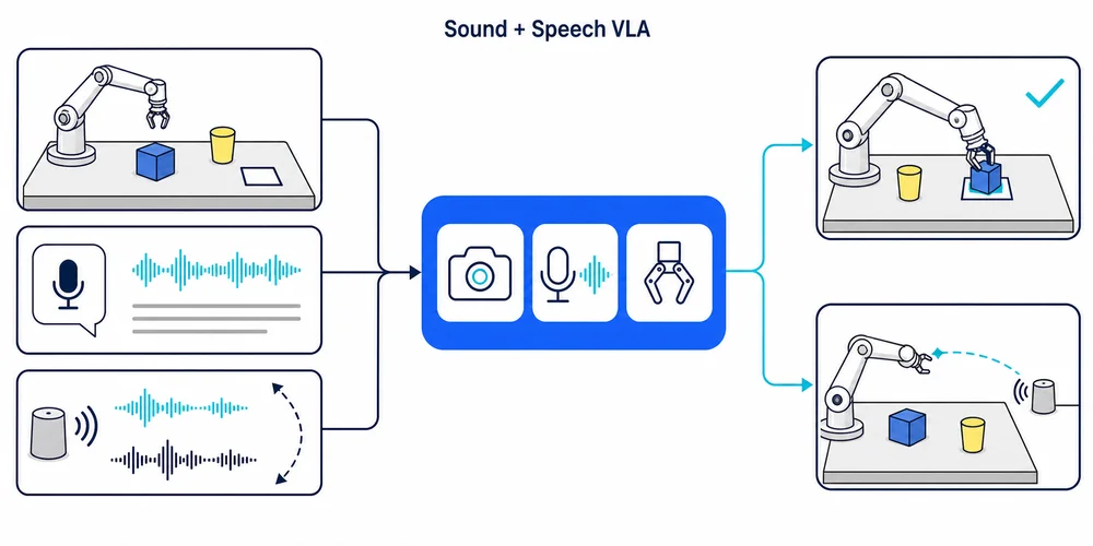 Speech & Sound VLA figure
